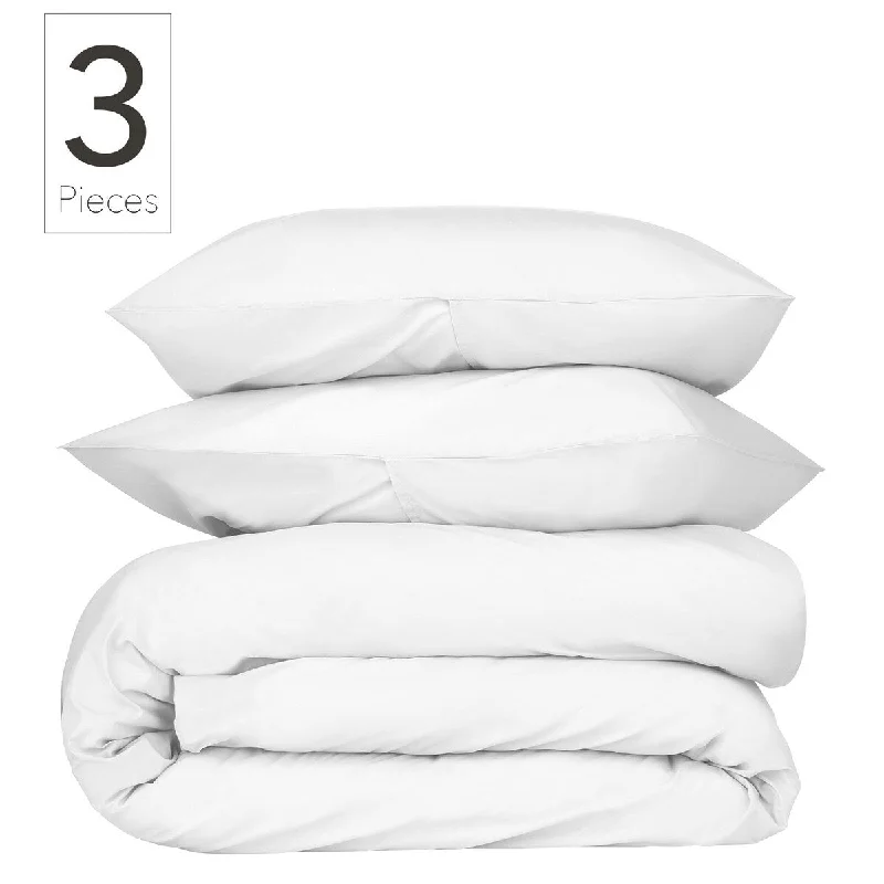 Nate Home by Nate Berkus 200TC Cotton Percale Duvet Set