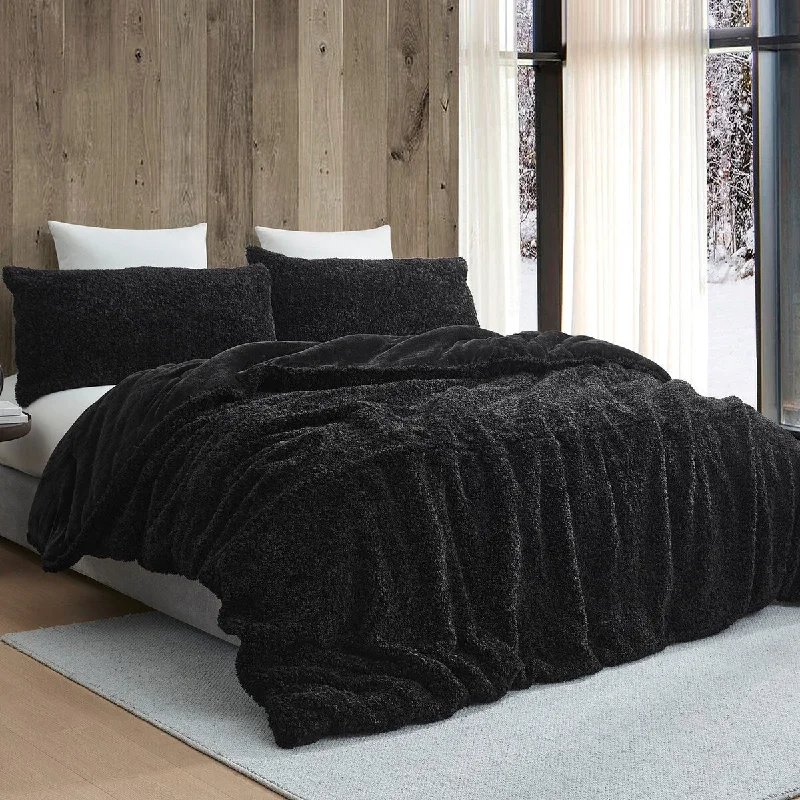 Oh Em Gee - Coma Inducer® Oversized Comforter Set - Black