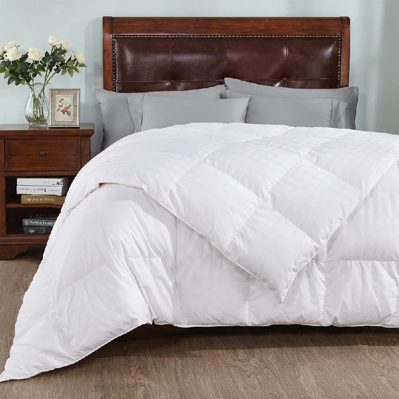 Peace Nest All Season White Goose Down Comforter