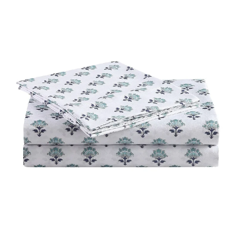 Peach & Oak - Sheet Set - Azalea