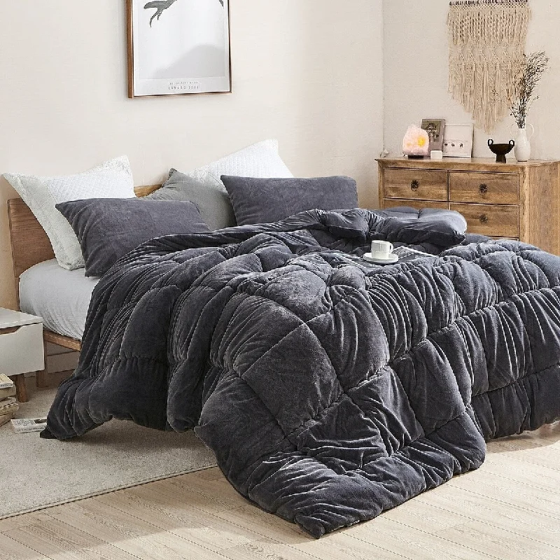 Softy Smooth - Coma Inducer® Oversized Comforter - Bunny Black