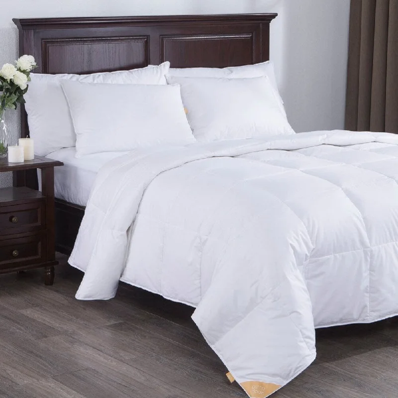 St. James Home Lightweight White Goose Down Comforter