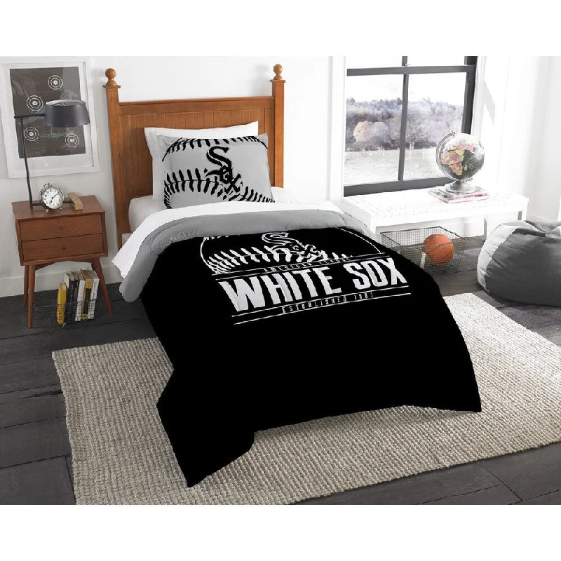 The Northwest Company MLB Chicago White Sox Grandslam Twin 2-piece Comforter Set