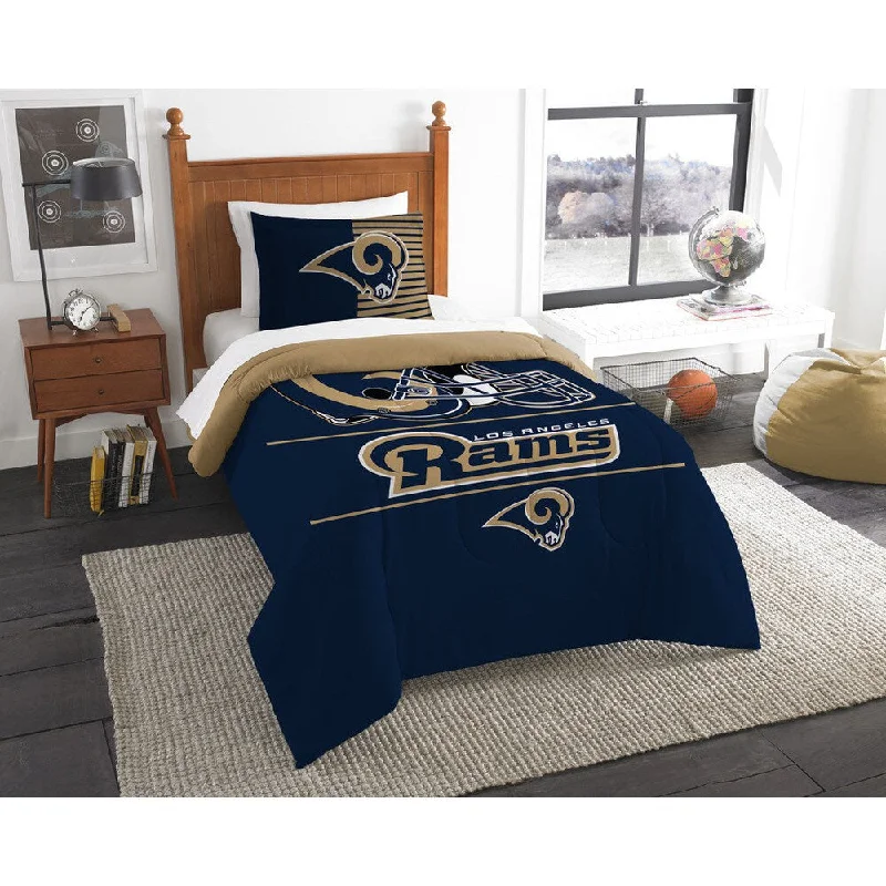 The Northwest Company NFL Los Angeles Rams Draft Twin 2-piece Comforter Set