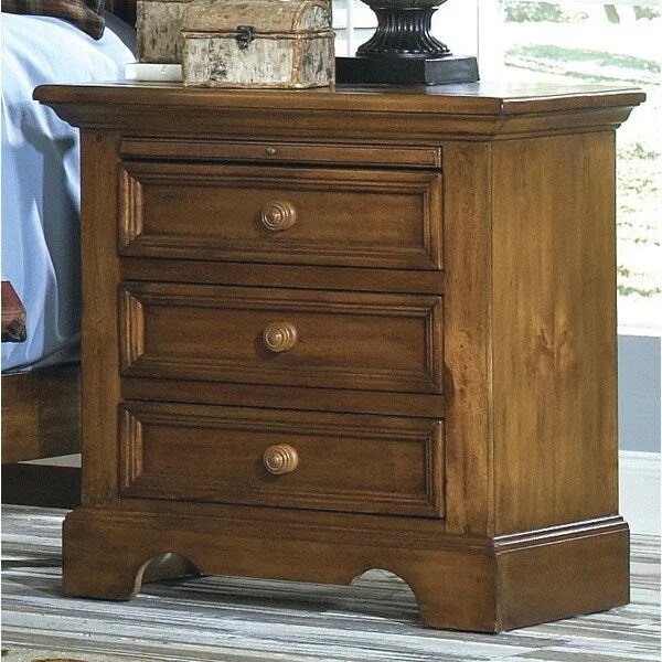 Greyson Living Rustic Escape 3-drawer Nightstand