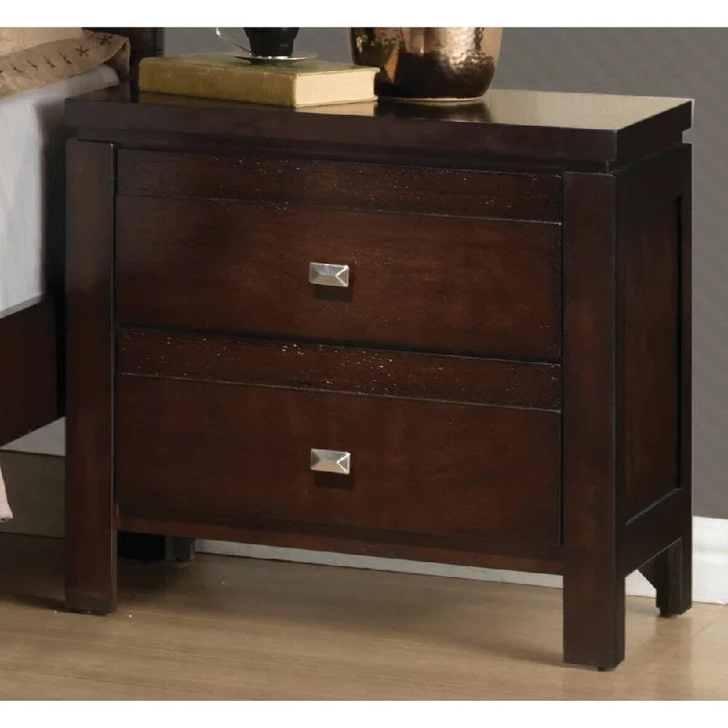 Homestead Rich Brown 2-drawer Nightstand