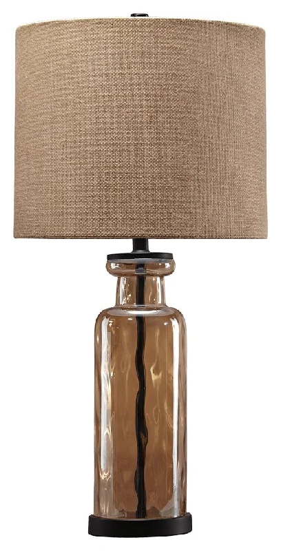 Laurentia - Champagne - Glass Table Lamp