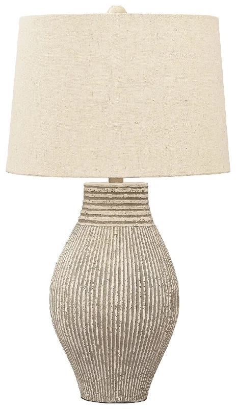 Layal - Beige - Paper Table Lamp