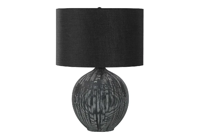 Lighting, Table Lamp, Ceramic, Contemporary - Black