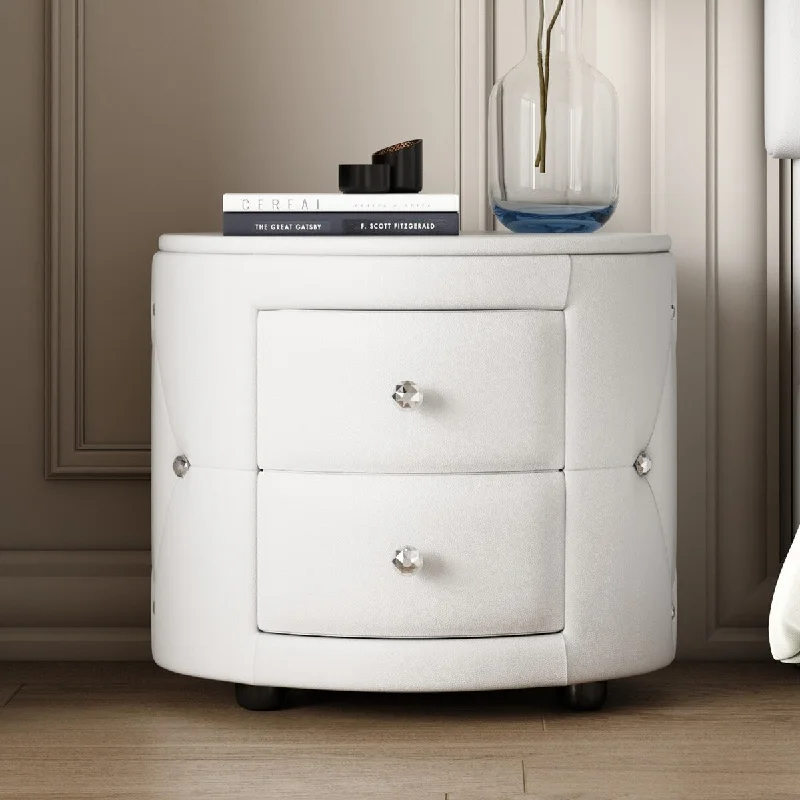 Nightstand with 2 Drawers