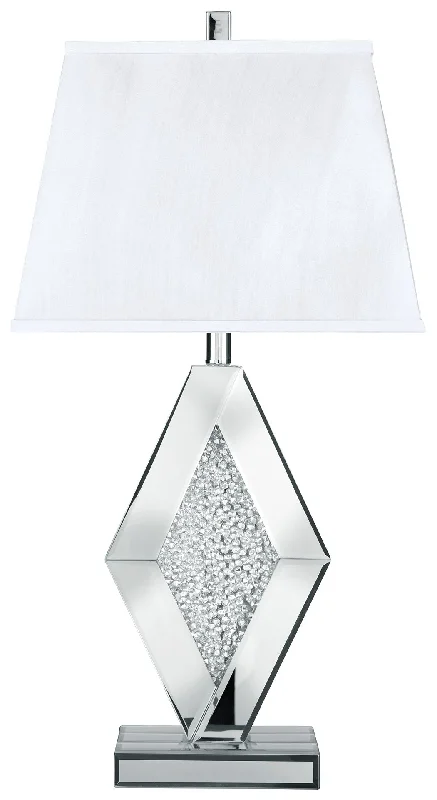 Prunella - Silver Finish - Mirror Table Lamp