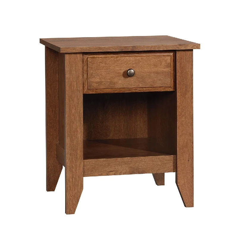 Shoal Creek Night Stand, Oiled Oak finish