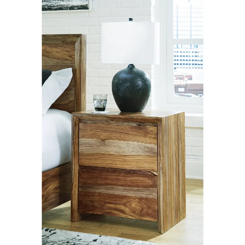 Signature Design by Ashley Dressonni Brown Nightstand