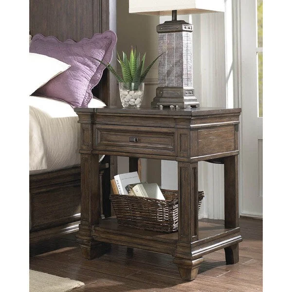 Simply Solid Logan Solid Wood Nightstand