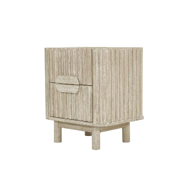 Willow 2-Drawer Acacia Nightstand