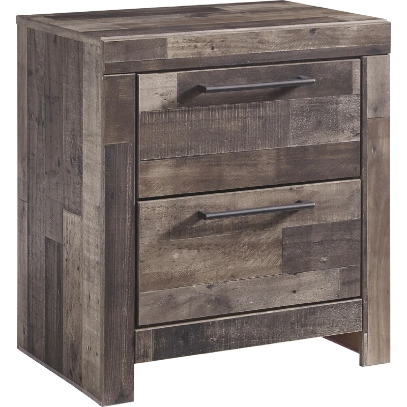 Derekson Nightstand - Multi Gray