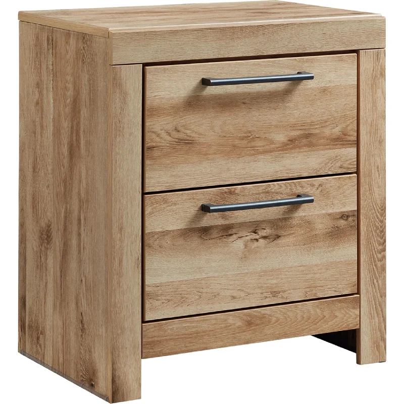 Hyanna Nightstand - Tan Brown