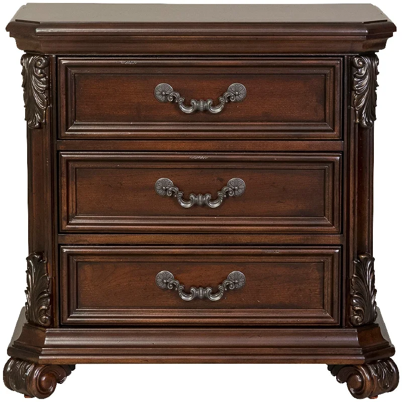 Messina Estates 3 Drawer Nightstand