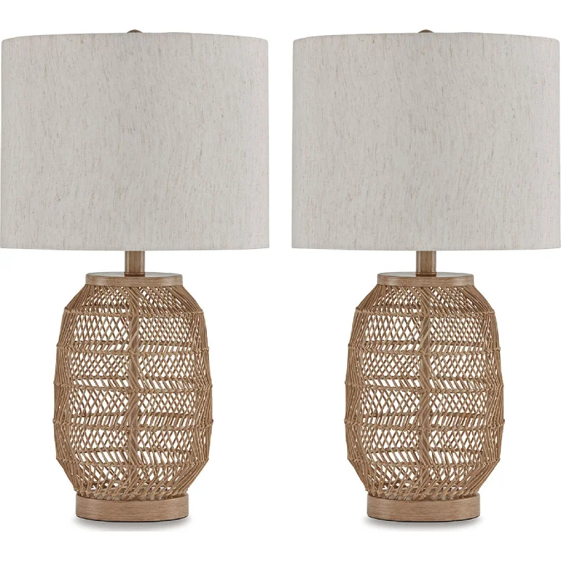 Orenman Table Lamp Pair 23.50"