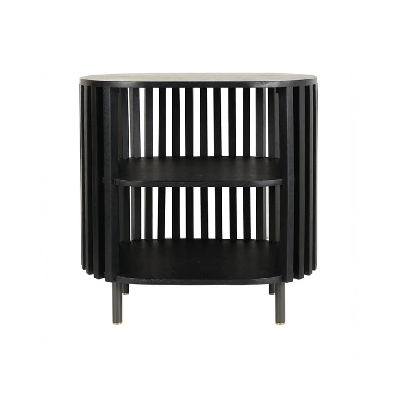 Swedish Nightstand in Onyx | Medium or Large