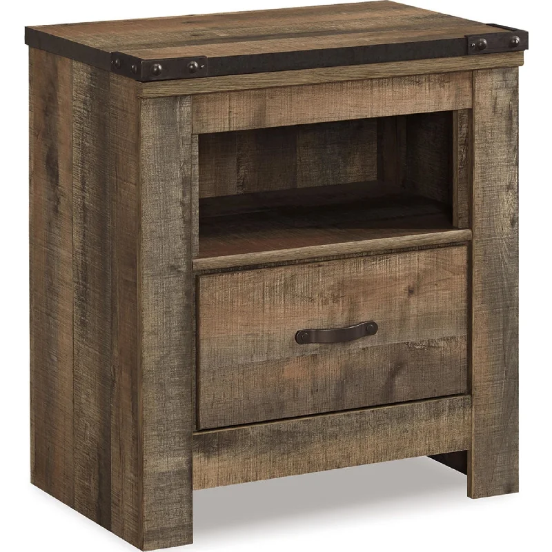 Trinell Nightstand - Rustic