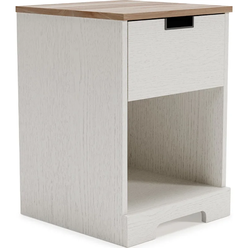 Vaibryn Nightstand - Two-tone