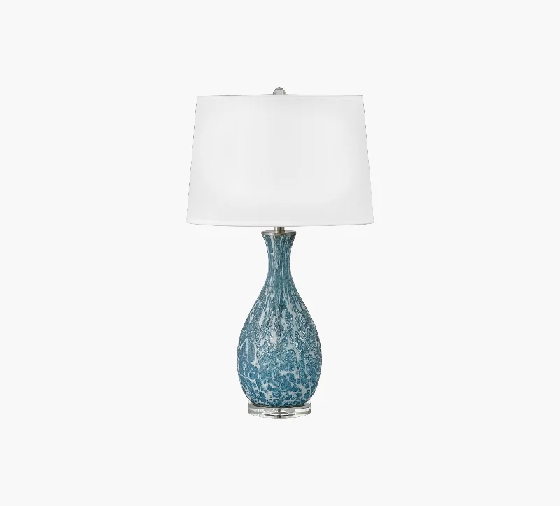 Venice two tone glass lamp